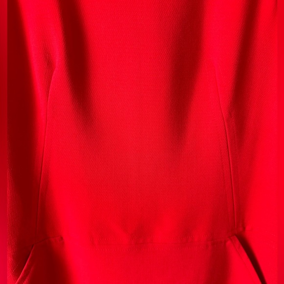 Size 4, LOFT sleeveless red dress - Picture 6 of 6